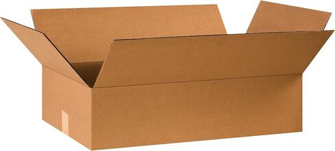 AVIDITI 24x14x6 Flat Corrugated Boxes, Flat, 24L x 14W x 6H, Pack of 25 | Shipping, Packaging, Moving, Storage Box for Home or Business, Strong Wholesale Bulk Boxes in Saudi Arabia