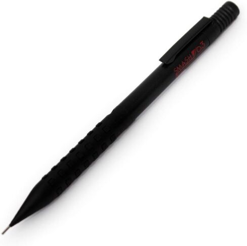 Pentel Q1003-1N Smash Mechanical Pencil, 0.01 inches (0.3 mm), Black in Saudi Arabia
