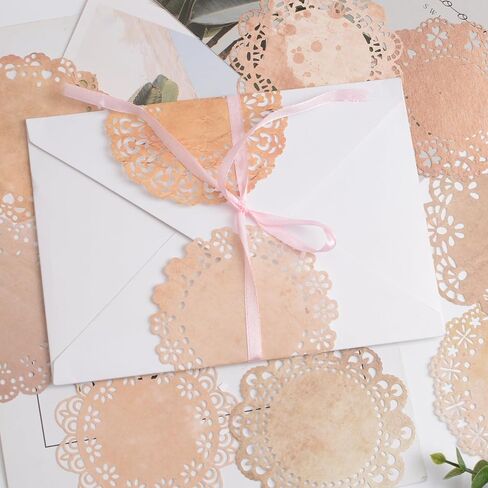 Vintage Scrapbook Paper Lace, 40pcs 4 Different Styles Scrapbook Supplies for DIY Cards, Scrapbooks, Photo Frames, Albums, Crafts, Card Making in Saudi Arabia