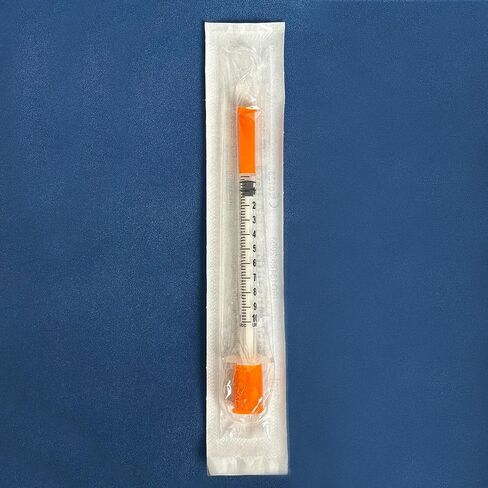 U-100 0.5cc Syringe 31G 5/16 inch (8mm) Individual Pack of 36 in Saudi Arabia
