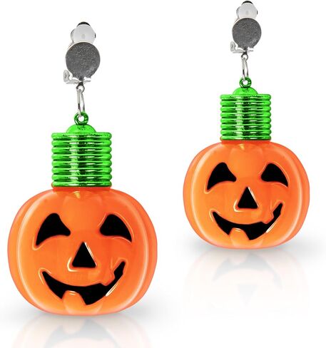 أقراط Light Up Jumbo Halloween Spooky Ghost، اليقطين ومقلة العين - زوج واحد in Saudi Arabia