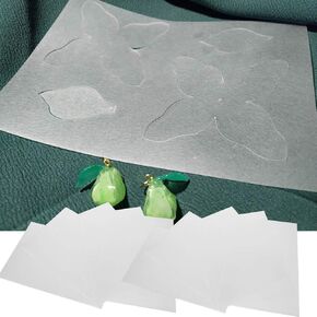 10pcs Shrink Dink Sheets, Blank Shrinky Paper 11.3x7.8in Shrink Dink Plastic Sheets Heat Shrink Film Sheets Shrink Paper for Kids DIY Craft Ornaments