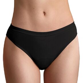 Washable Incontinence Underwear for Women Absorbency Panties Leak Proof Postpartum Bikini Bladder Control Briefs 1 Pack (Beige, L)
