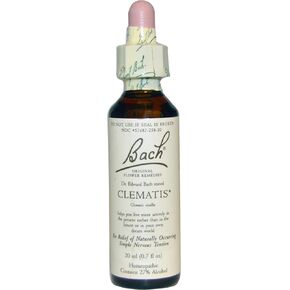 Clematis for Focus and Concentration, Natural Homeopathic Flower Essence (20mL Dropper)