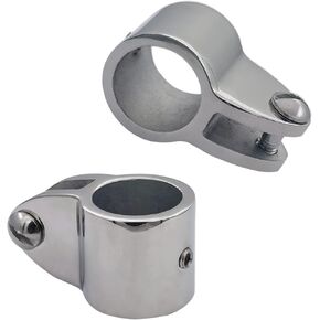 2PCS of Marine Grade 316 SS 7/8IN(22.4MM) I.D.Bimini Top Jaw Slide Boat Hardware Fitting for 7/8" (22.2mm) Round Tube
