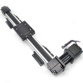 Fast Speed Linear Guide Rail Actuator Nema23 Motor Linear Motorized Stages 15.7 Inch (400mm) Stroke