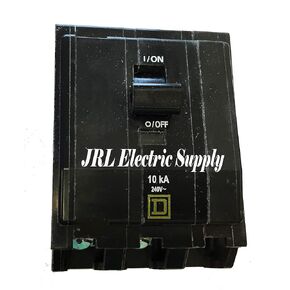 Square D QOB330 Bolt-On Mount Standard Miniature Circuit Breaker With Visi-Trip™ Indicator 3-Pole 30 Amp 240 Volt AC QO™