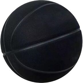 MINDCOLLISION Basketball, Non-Slip and Wear-Resistant Microfiber Suede, No Logo Ball, Size 5/6/7