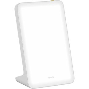 Lumie Mini Lamp - Portable Light Therapy - 10,000 Lux at 4.7 Inches - for Energy & Alertness Support - 9.5 x 6.3 Inches - Perfect for Work & College