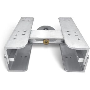 JPL4500 Adjustable 6" Manual Jack Plate for Outboard Motor | Boat Steering System Upgrade