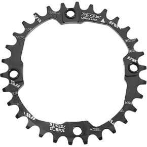 104BCD Bike Chainring Narrow Wide Chainring 30T Bike Single Round Chainring for 8 9 10 11 12 Speed Road Bike Mountain Bike BMX MTB