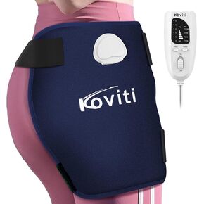Koviti Hip Heating Pad for Sciatica Pain Relief - Heated Hip Support Brace Electric Heat Pad for Lower Back Thigh Buttock Birthday Gifts for Women Men Mom