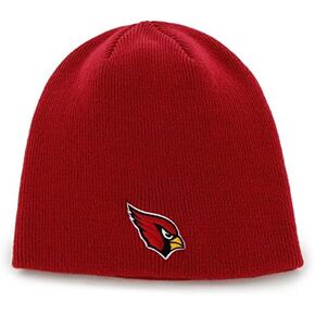 Reebok Arizona Cardinals Child/Kid's Cardinal Red Cuffless Beanie Hat - NFL Youth Knit Skull Cap