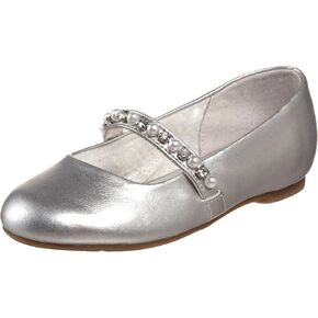 Nina Nataly Ballet Flat (Toddler/Little Kid),White Smooth,11 M US Little Kid in Saudi Arabia