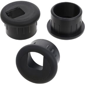 3pcs 1 Inch Grommet Desk Wire Cord Cable Grommets, Wall Grommets for Cables, Table Cord Wire Organizer Plastic Cable Grommet for Tabletops Home Office Tv Stands Plastic Cable Grommet in Saudi Arabia
