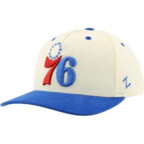 ZHATS NBA Officially Licensed Adjustable Snapback Hat Marquee Ivory