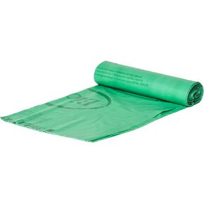 BioBag Compostable Bags - 44 Gallon Trash Can Liners - Case of 80 bags