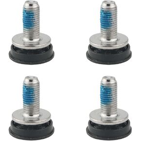 4PCS Black Bike Hex Crank arm Fixing Bolt Screw Forest Bykes 8mm Hex Crank arm Fixing Bolt with Caps for Bicycle Square Hole Crankset Bottom Bracket, Suntour Prowheel and More