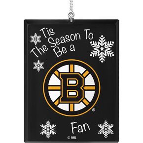 Topperscot Boston Bruins Official NHL Tis The Season Holiday Christmas Sign Ornament 675169