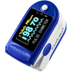 CMS-50D Pulse Oximeter,CMS50DA,Lanyard, Carrying Case included