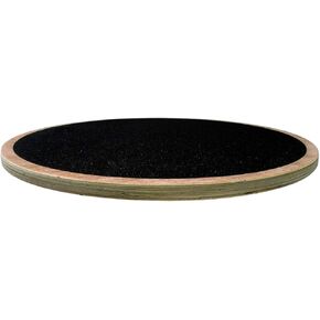 15.7" Wood Wobble Balance Board Balance Trainer by Trademark Innovations,Black