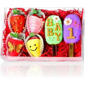 20PCS 8x5x2 Inch Full Clear Chocolate Covered Strawberries Boxes with Window Bakery Boxes Cookies Boxes Cakesickle Boxes Dessert Boxes Donut Boxes