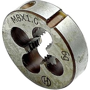 HSS 8mm x 1 Metric Die Right Hand Thread M8 x 1mm Pitch