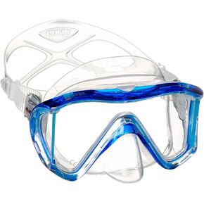 Mares Adult I3 Diving Mask - Panoramic View Easy to Adjust Dive Mask with Silicone Skirt for Scuba Diving, Freediving, Snorkeling, Spearfishing