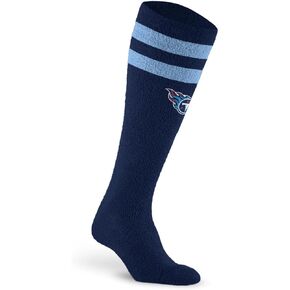 للأقدام العارية NFL TENNESSEE TITANS، ريش مريح، شريط اسكواش، لون الفريق صغير/متوسط