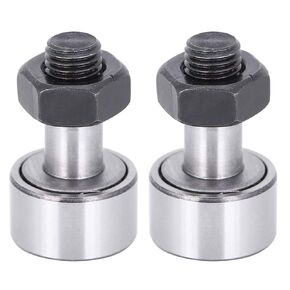 2Pcs Stud-Type Needle Roller Bearing Track Cam Follower Bearing KR22 CF10,Bolt