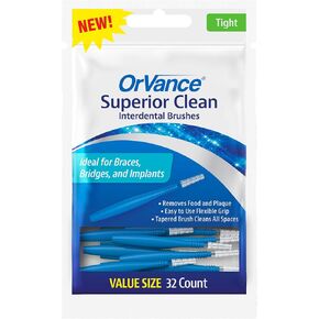 Interdental Brushes - 32 Count (Pack of 2)