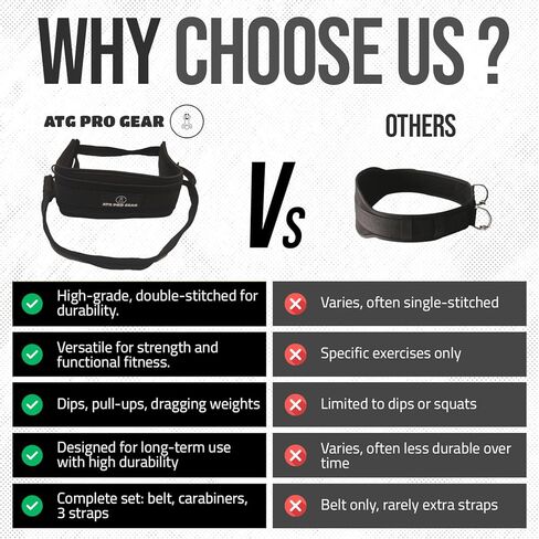 حزام الوزن للانخفاضات والسحبات Atg Pro Gear، حزام القرفصاء، حزام غمس لرفع الأثقال، حزام مرجح، حزام سحب مزلجة، حزام سحب لأعلى، حزام رفع الأثقال، حزام سحب لأعلى، حزام رياضي، مزلقة in Saudi Arabia