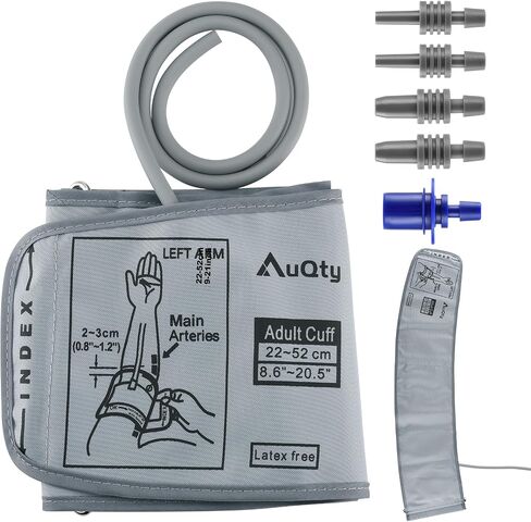 Extra Large Replacement Blood Pressure Cuff 9-21 Inches - Adult Large Blood Pressure Cuff (Cuff Only), Cuff Compatible with Other Brands Cuff, 5 Connectors (22-52cm) in Saudi Arabia