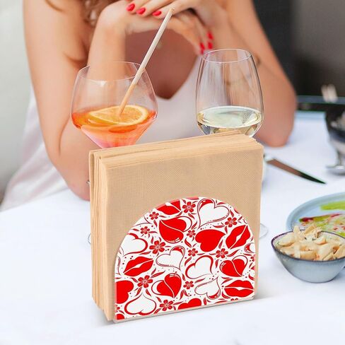 Napkin Holder Acrylic Napkin Dispenser Napkin Stand,Christmas Snowflake Great for Kitchen Counter, Dining Table, Bathroom Vanity in Kuwait