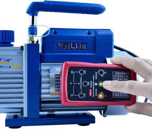UNI-T 3-Phase Sequence Tester Rotation Meter, AC Phase Sequence Indicator 40V-690V Lack Phase Meter Motor UT261A in Kuwait