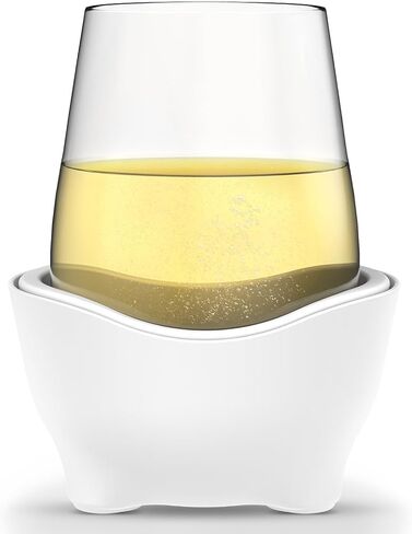 Stemless Wine Glass Chiller & Wine Cooler, 2-In-1 Wine Chiller, Keeps Your Glass Cool – Wine Accessories for Chilled Drinks in Saudi Arabia