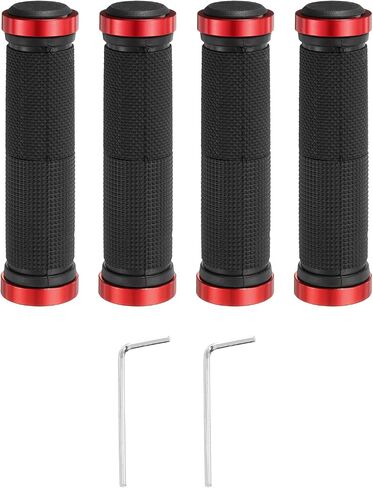 HARFINGTON Bike Handlebar Grips Double Lock on Non-Slip Bicycle Grips Handlebars for Mountain Road Foldable MTB BMX Scooter Cruiser Tricycle in Kuwait