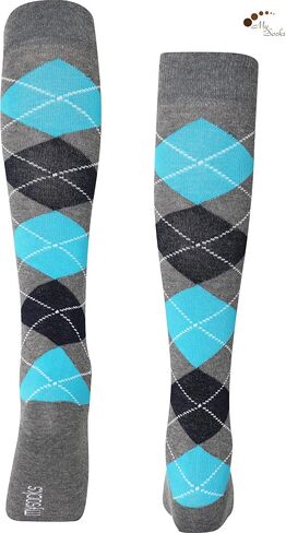 جوارب طويلة للركبة للجنسين من MySocks Argyle in Kuwait