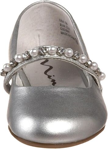 Nina Nataly Ballet Flat (Toddler/Little Kid),White Smooth,11 M US Little Kid in Saudi Arabia