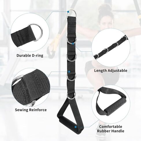 مقابض الصالة الرياضية لمرفق الكابل: مقابض متعددة المقابض ملحق آلة الكابلات للبكرة LAT هدم الصالة الرياضية المنزلية in Kuwait