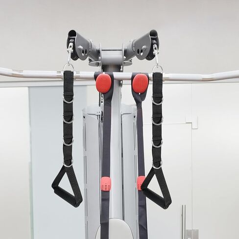 مقابض الصالة الرياضية لمرفق الكابل: مقابض متعددة المقابض ملحق آلة الكابلات للبكرة LAT هدم الصالة الرياضية المنزلية in Kuwait