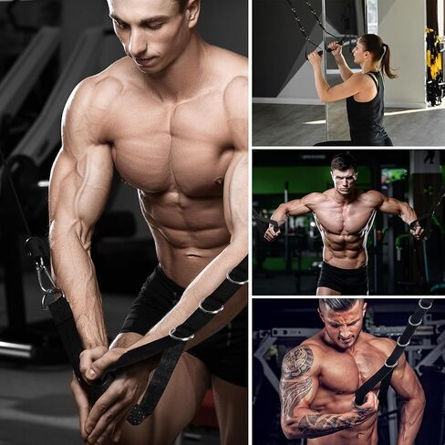 مقابض الصالة الرياضية لمرفق الكابل: مقابض متعددة المقابض ملحق آلة الكابلات للبكرة LAT هدم الصالة الرياضية المنزلية in Kuwait