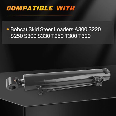 7208419 أسطوانة دلو هيدروليكية قابلة للإمالة أسطوانة دلو متوافقة مع Bobcat All-Wheel Steer Loader A300 Skid S220 S250 S300 S330 Track T250 T300 T320 استبدال 7208419 in Kuwait