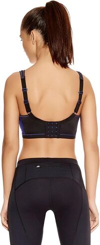 Freya Women's Plus-Size Epic Underwire Crop Top Sports Bra with Molded Inner Bra, Atomic Navy, 40C in Saudi Arabia