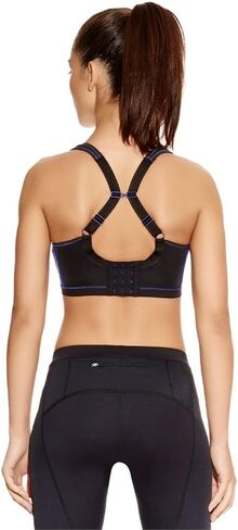 Freya Women's Plus-Size Epic Underwire Crop Top Sports Bra with Molded Inner Bra, Atomic Navy, 40C in Saudi Arabia