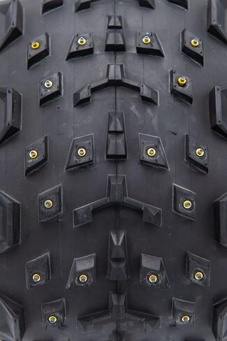 Bike Studs for Fat Bike Tires, Aluminum Body, Concave Carbide Tip, Anodized Bicycle Studs, Qty 101pcs in Saudi Arabia