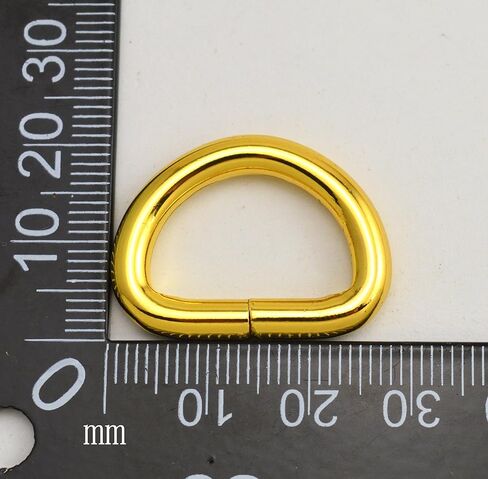Wuuycoky 0.8" Inner Diameter D Rings Buckles D-ring Non-welded For Webbing Strapping Color Optional in Saudi Arabia