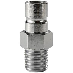 Attwood Honda Fuel Male Tank Fitting, 1/4-Inch, Silver