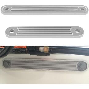 Yoursme TSP-1 TSP-2DP Transom Support Plate Kit for Top Support and Lower Support Bolt Holes Size 15" x 2" / 12" x 2" Thickness 3/8" Replace 3001-8067