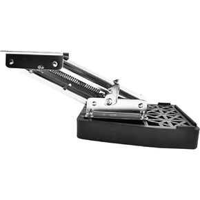 MARINE CITY Stainless Steel 10 HP Outboard Motor Bracket 2 Stroke, Board Size (8-1/4 Inch × 10-3/8 Inch) Mount Size (4-7/16 Inch × 5-11/16 Inch) for Sail Boats, Power Boats